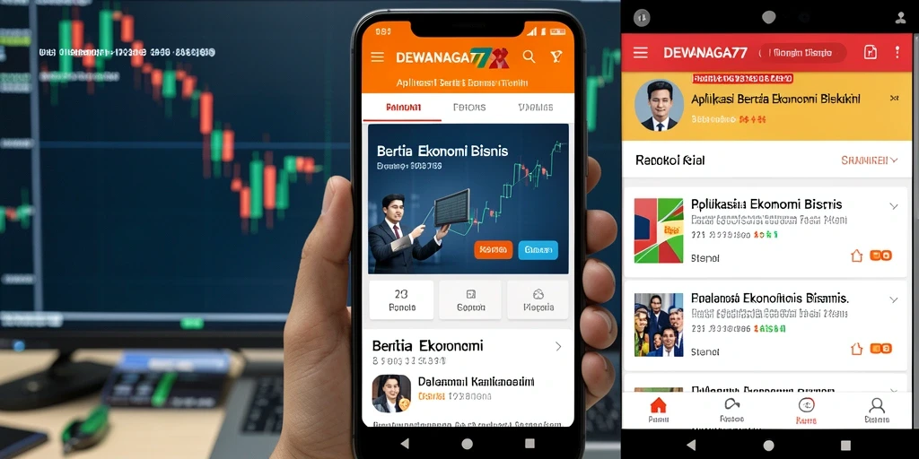 Antarmuka DEWANAGA77 yang ramah pengguna dan informatif.
